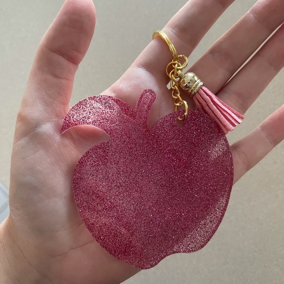 Handmade Apple Keychain - Picture 2 of 6